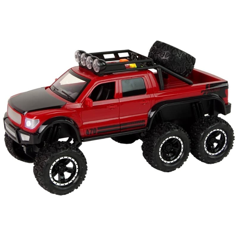 Off-Road Car Friction Drive Big Wheels thumbnail 2
