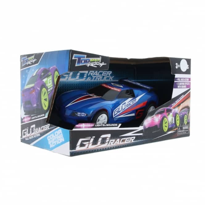 KidzTech Pull Back Glo Racer - Blue thumbnail 2