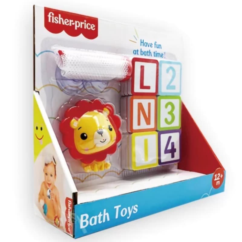 Fisher Price Bath Toy Letters Numbers - Lion thumbnail 5