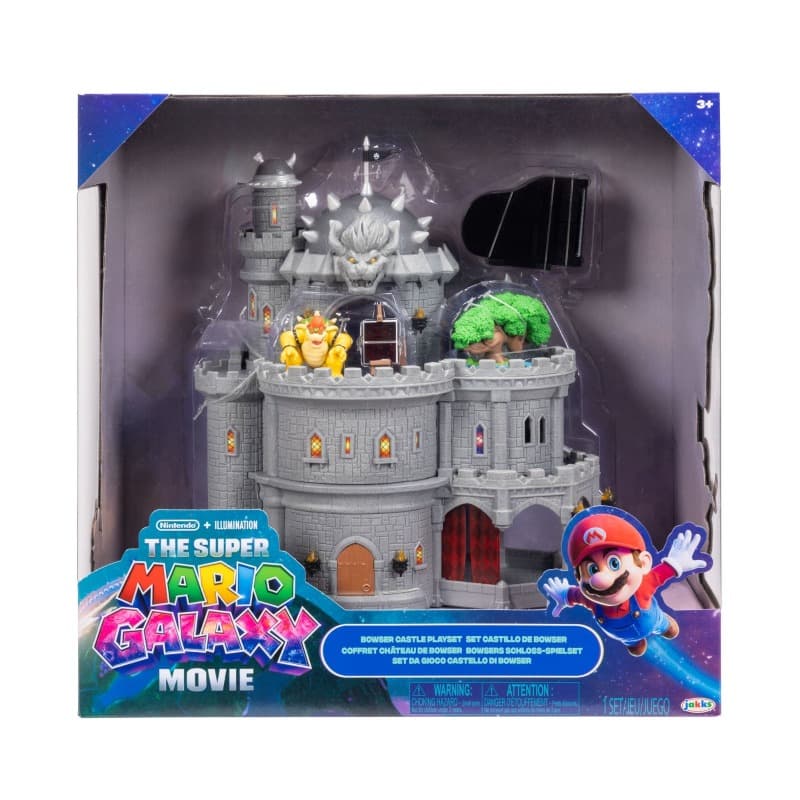 Nintendo Super Mario Galaxy Movie Deluxe Bowser's Castle Playset