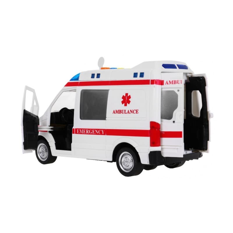 Wenyi Friction Ambulance Van thumbnail 2