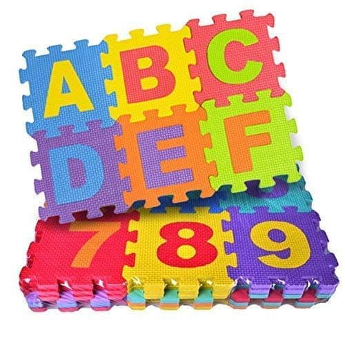 Eva Mats English Letters And Numbers Floor Mat Puzzle 36Pcs thumbnail 2