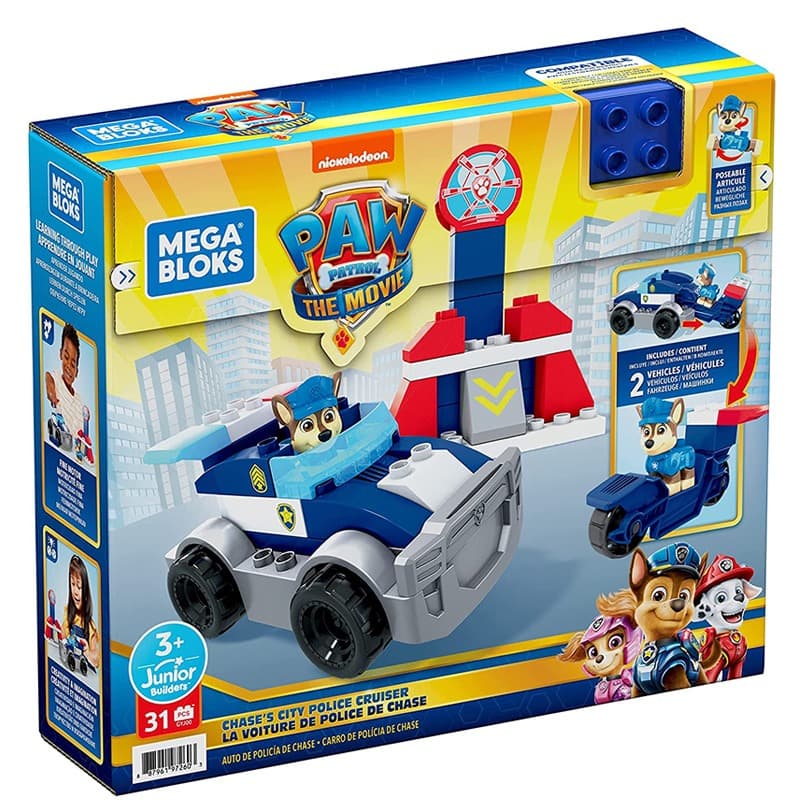 Mega Bloks Paw Patrol Chase’s City Police Cruiser Set thumbnail 4