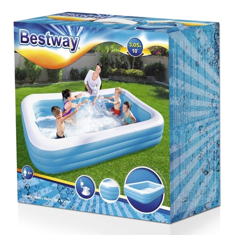 Bestway Rectangular Inflatable Pool thumbnail 2