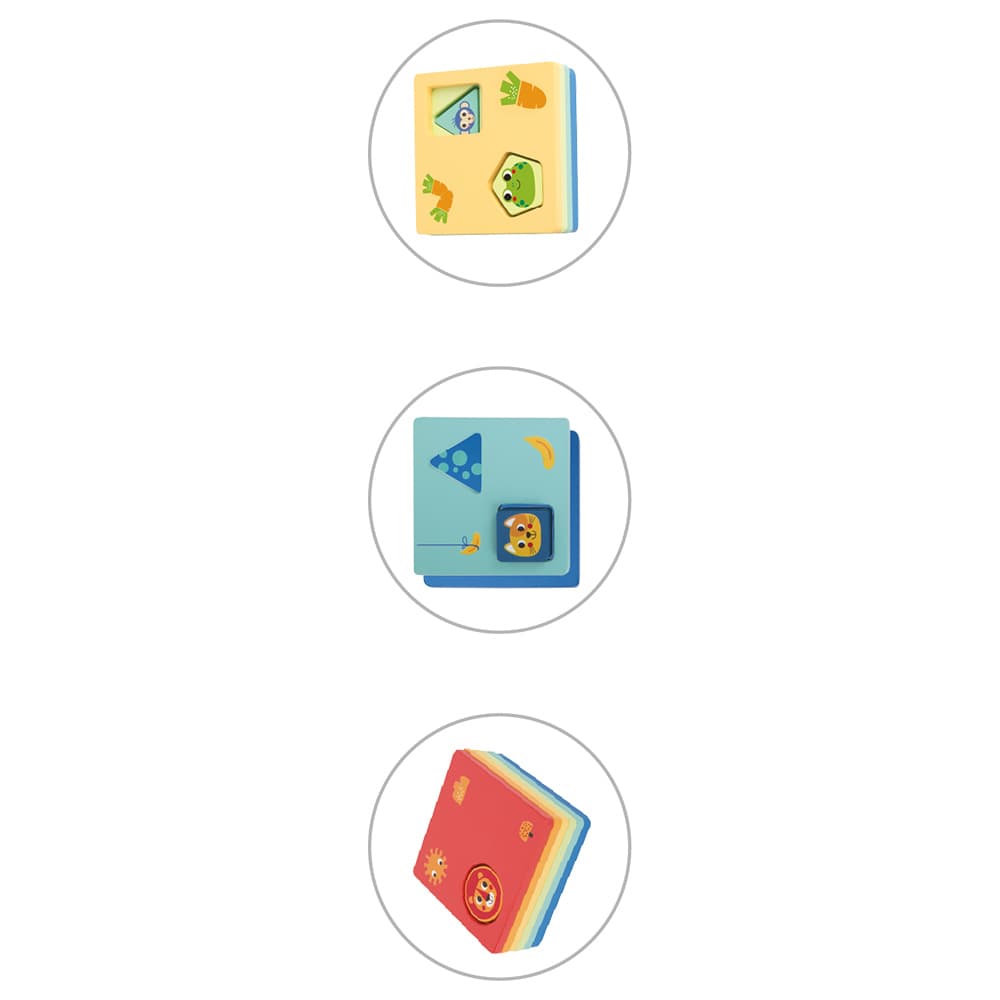 Tooky Toy Wooden Shapes Logic Game thumbnail 3