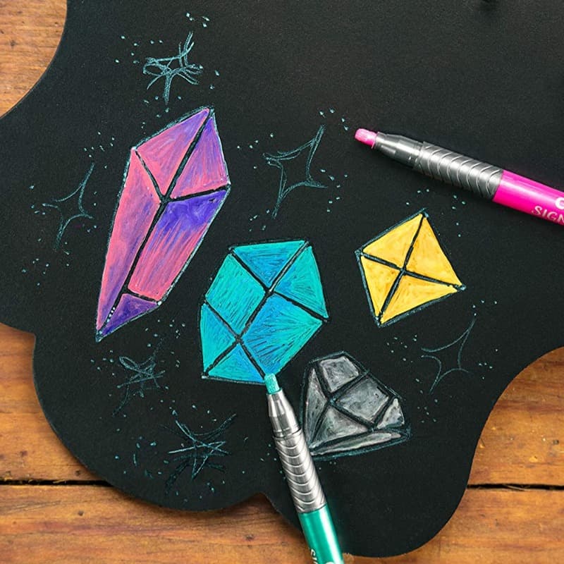 Crayola Pearlescent Markers -10 Colors thumbnail 4