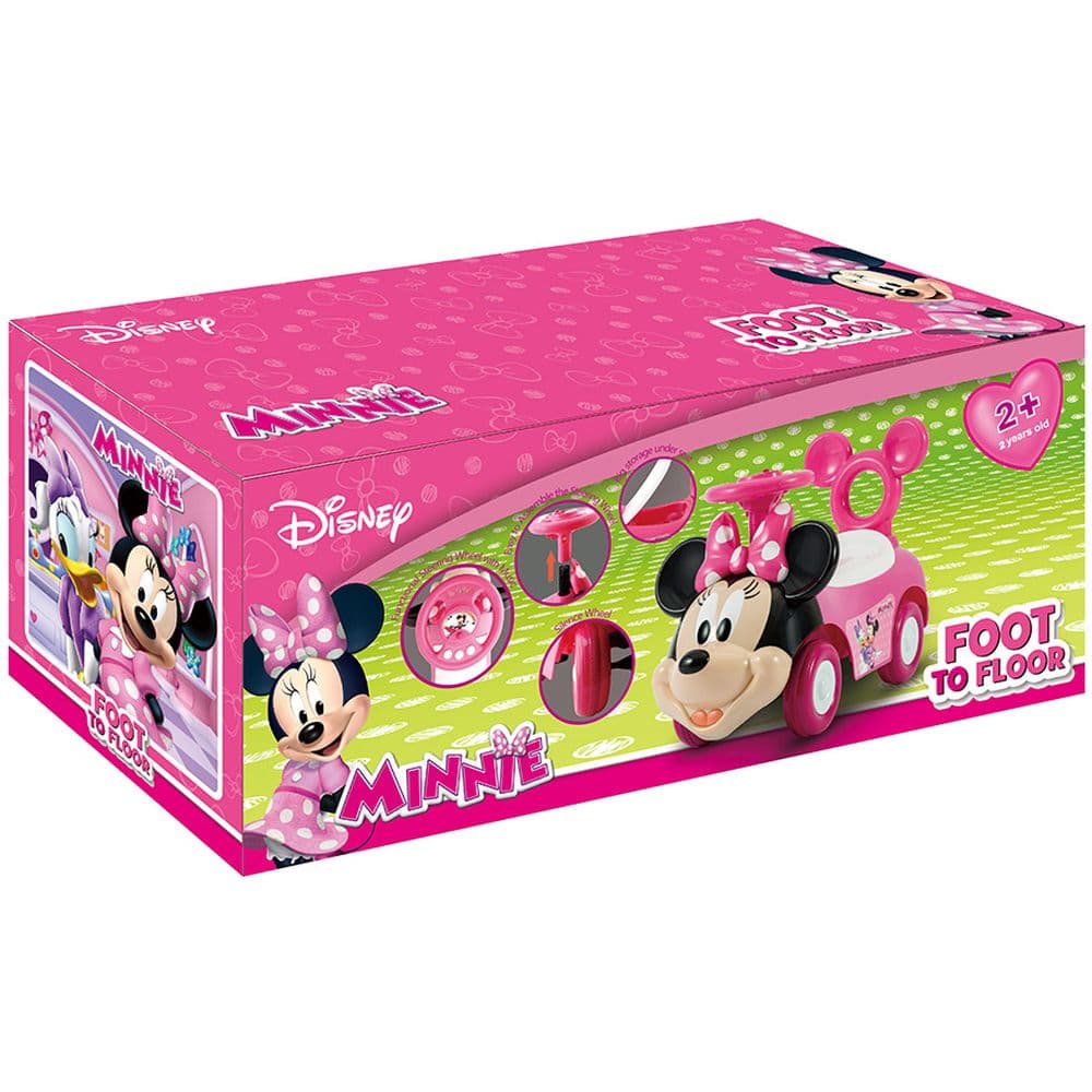 Disney - Minnie Mouse Foot To Floor Ride on - Pink thumbnail 3