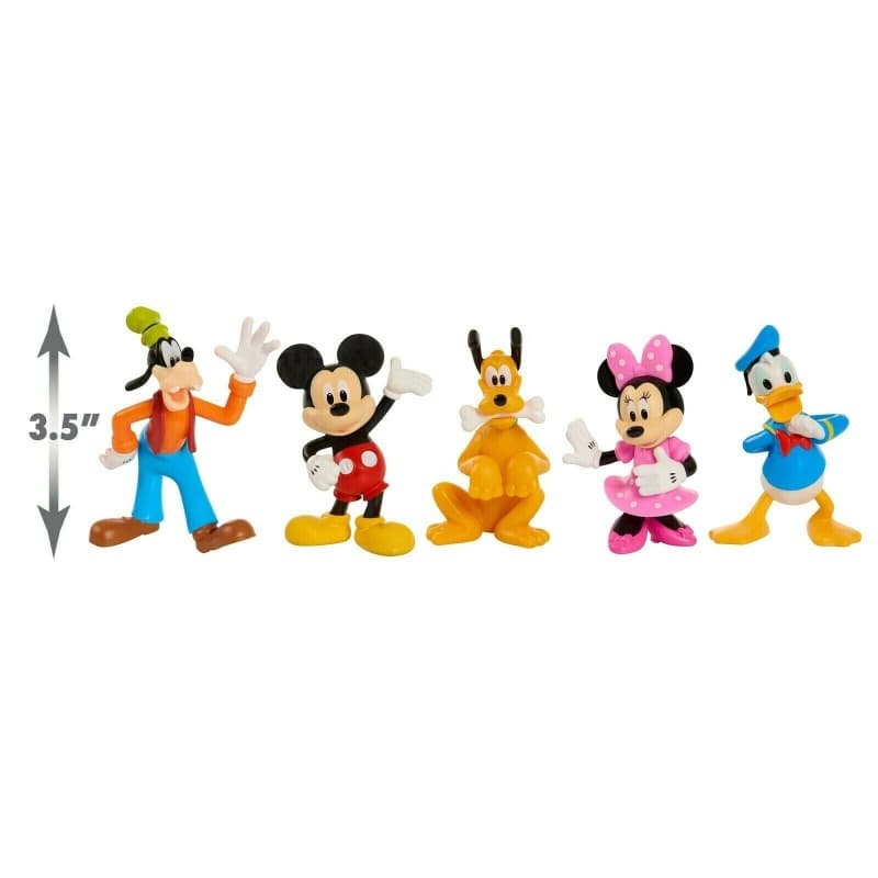 Disney Junior Mickey Mouse 5 Piece Collectible Figure Set thumbnail 2