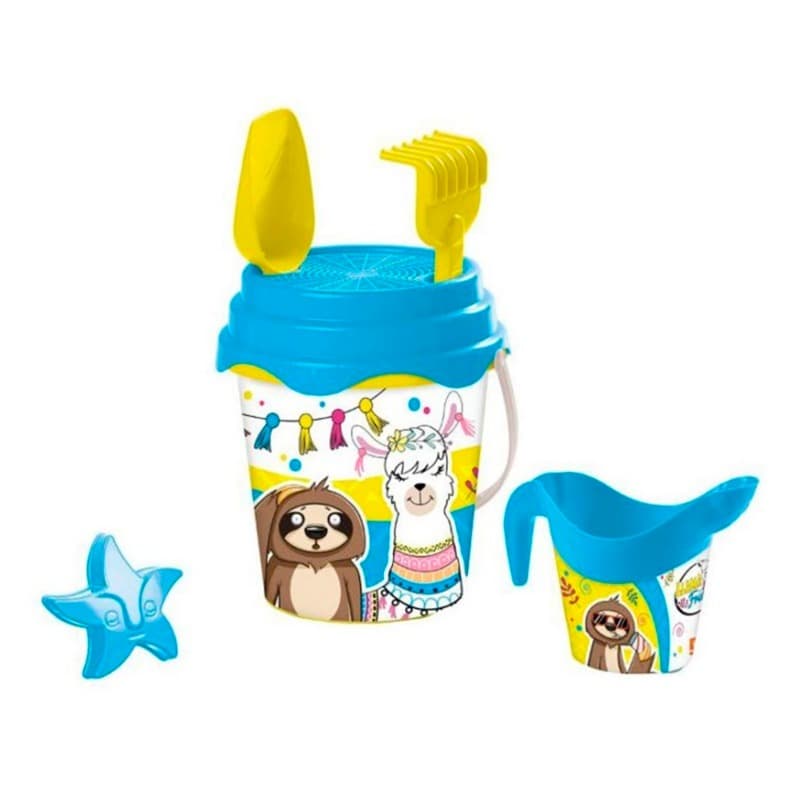 Mondo Bucket Set 17cm Llama And Friends