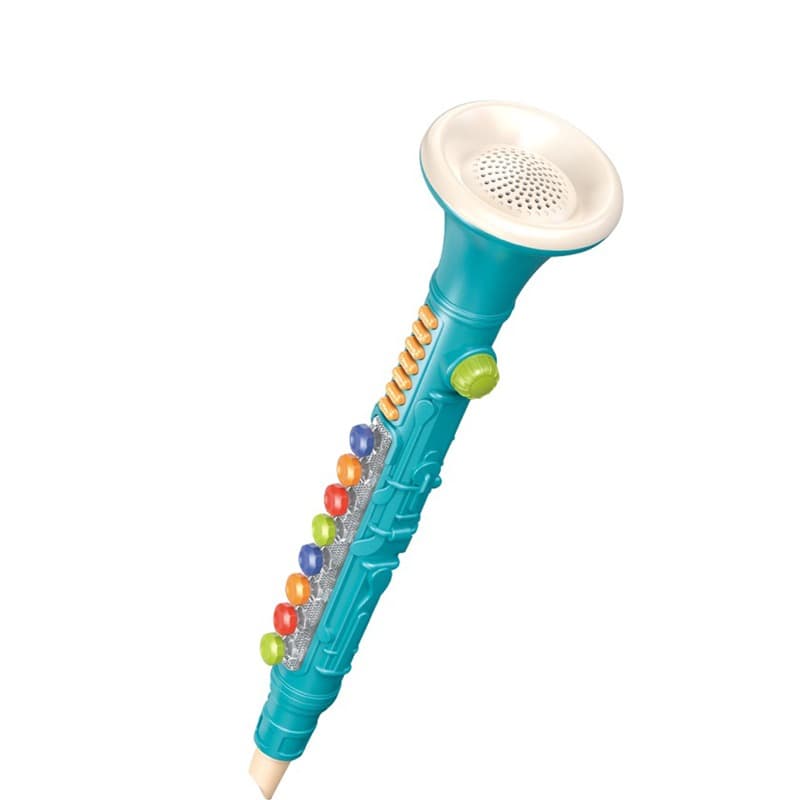 Musical Electronic Clarinet Instrument Blue