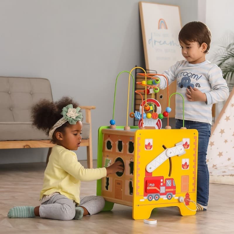 VIGA Jumbo 5-in-1 Toy Box thumbnail 2