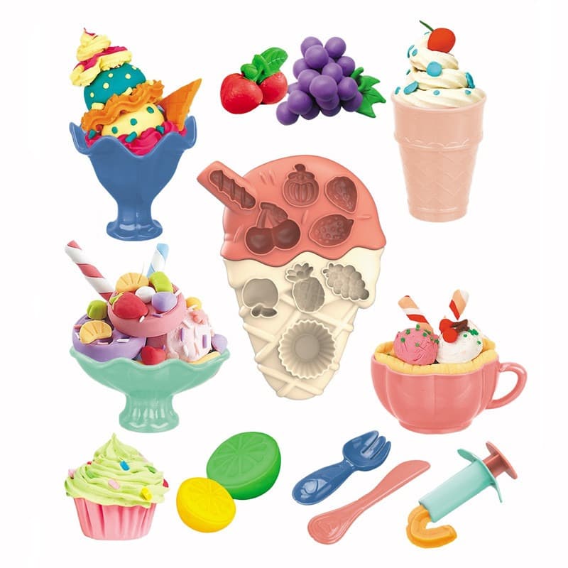 Magic Dough Ice Cream Series 22 Pcs thumbnail 3