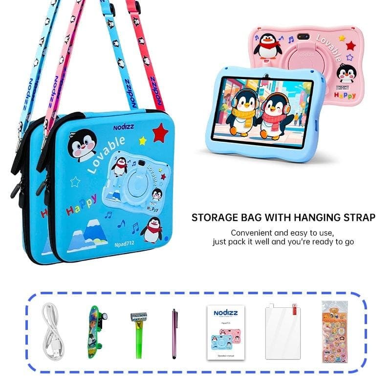 Kids Tablet 6.95 inches 4+128GB Blue thumbnail 4