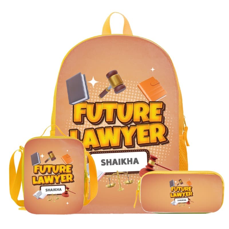 Snapbook School Backpack for Kids - Future Lawyer