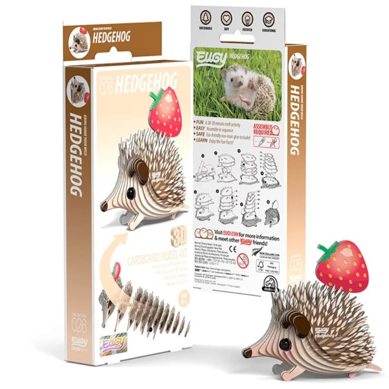 Eugy 3D Hedgehog