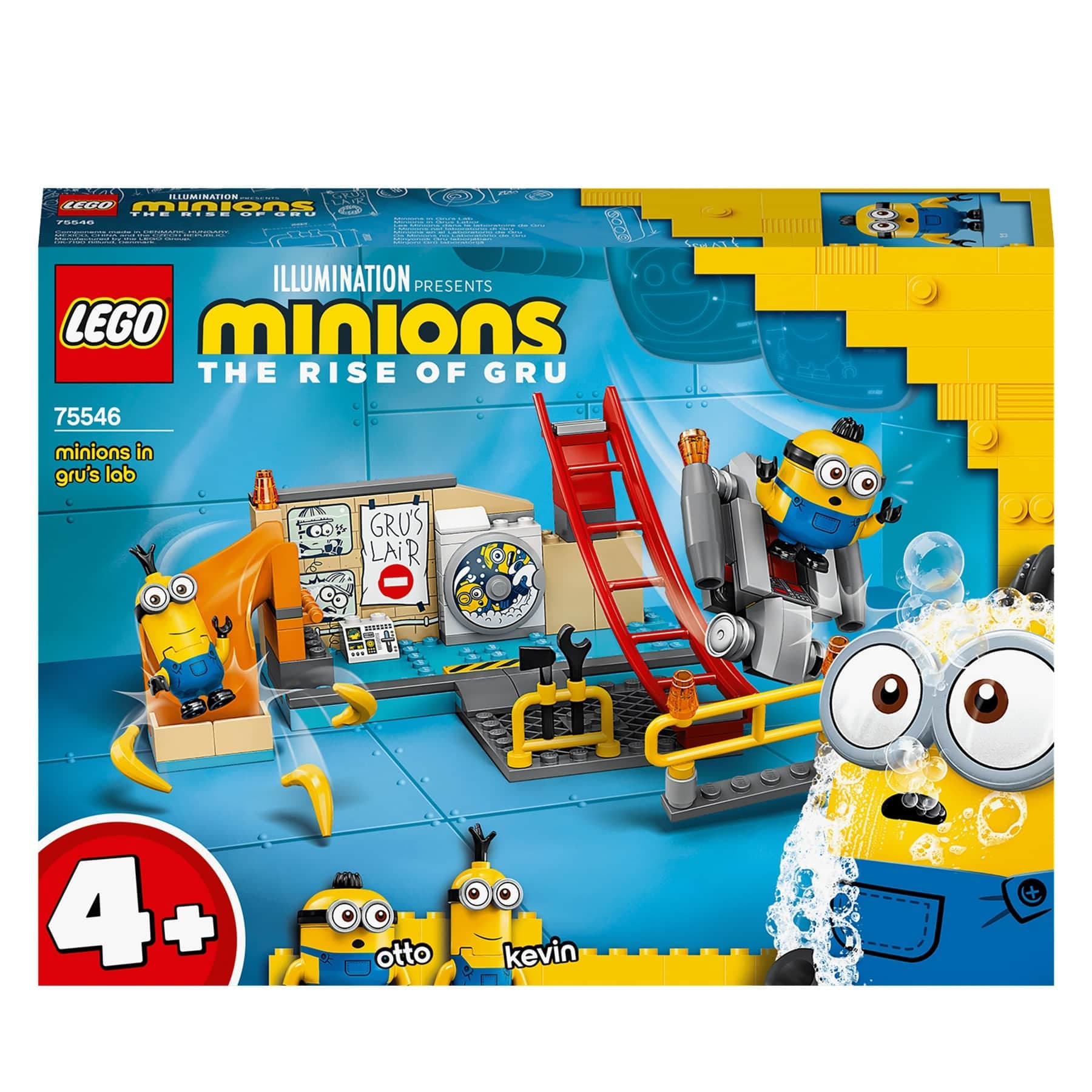 LEGO Minions in Gru's Lab - 87 Pieces