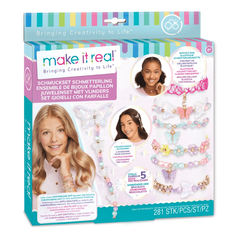Make It Real Butterfly Jewelry Set