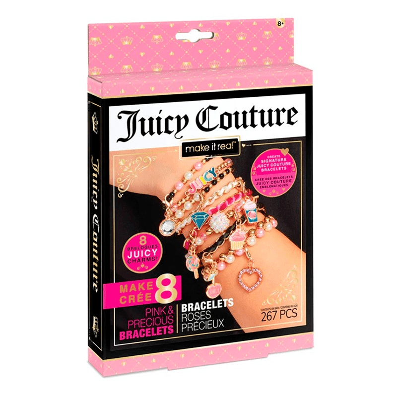Juicy Couture Pink and Precious Bracelets