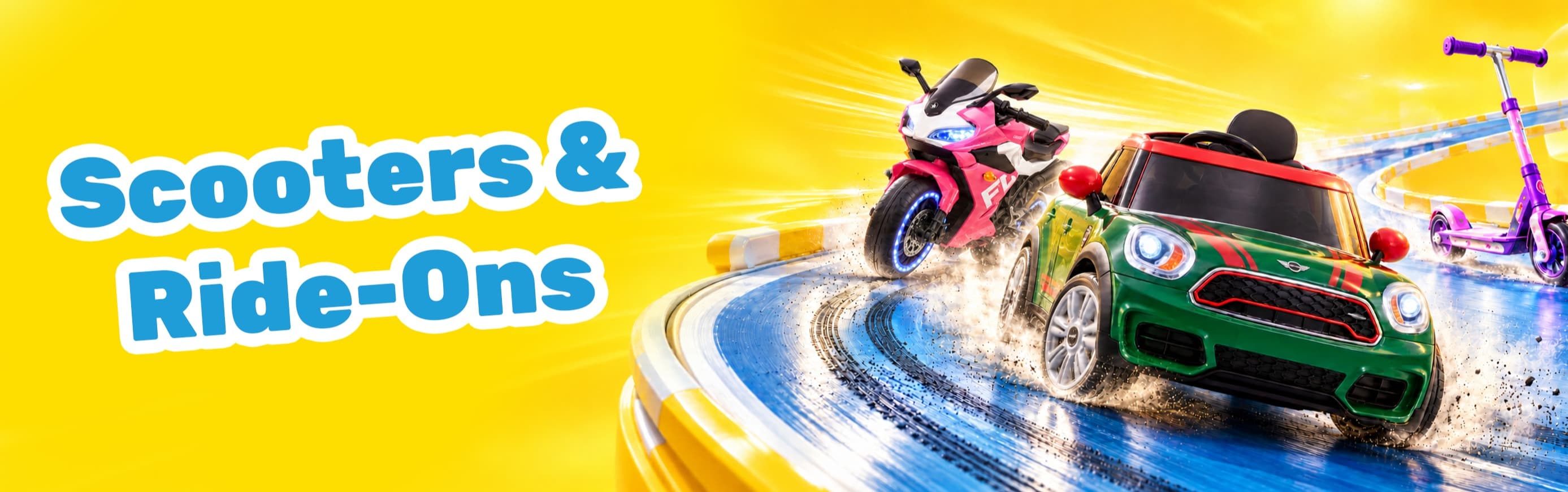 Scooters & Ride-Ons🛴🚗